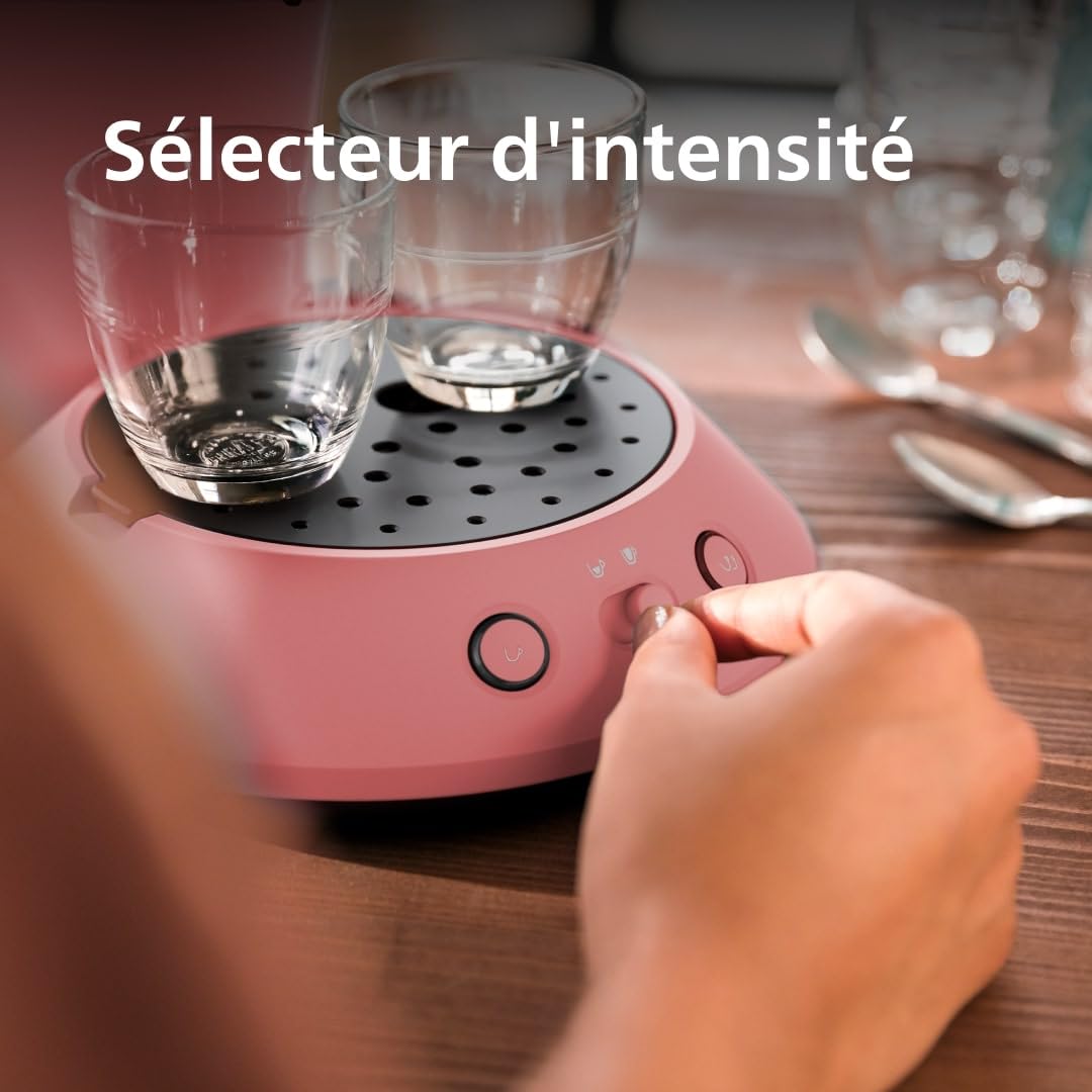 Machine à café à dosettes Arximo Rouge Tendre – vue 5
