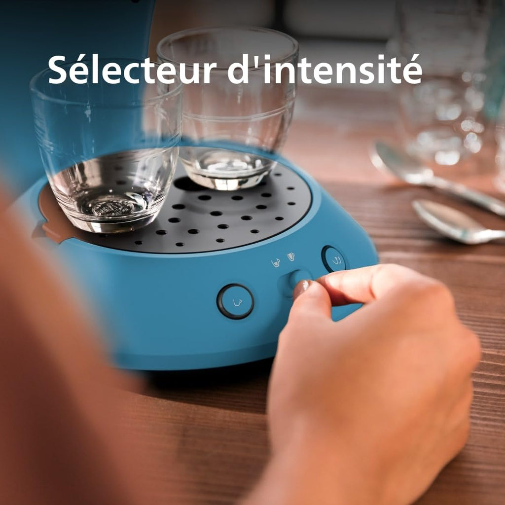 Machine à café à dosettes Arximo Bleu Paon – vue 5
