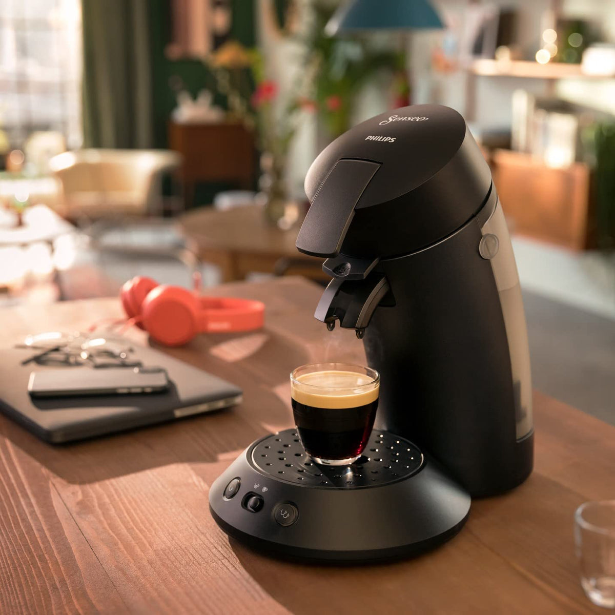 Machine à café à dosettes Arximo Noir Piano – vue 2