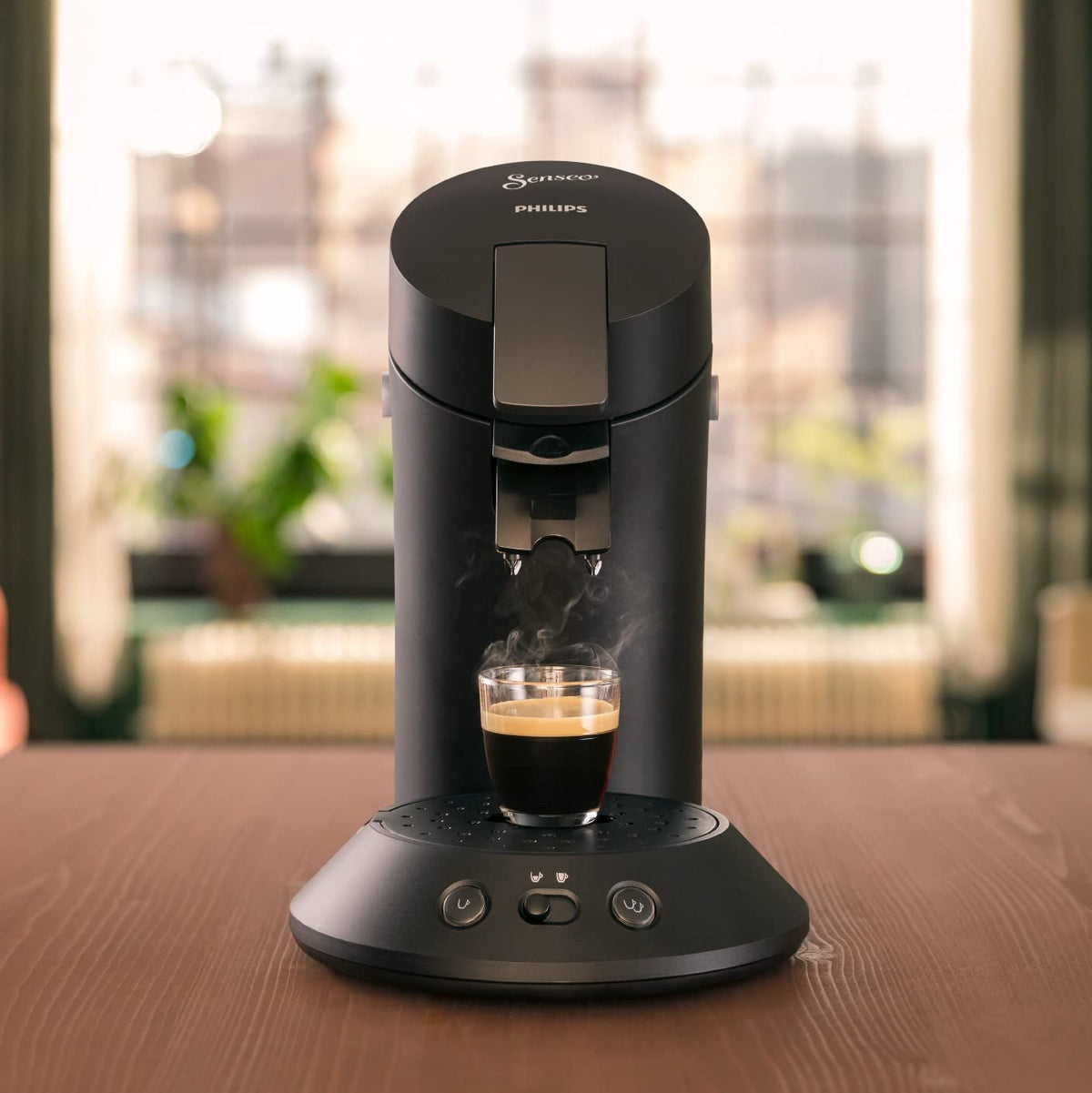 Machine à café à dosettes Arximo Noir Piano – vue 3