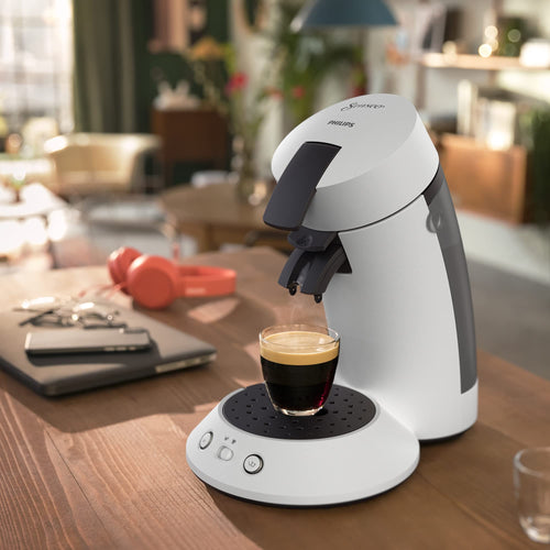 Machine à café à dosettes Arximo Blanc – vue 2
