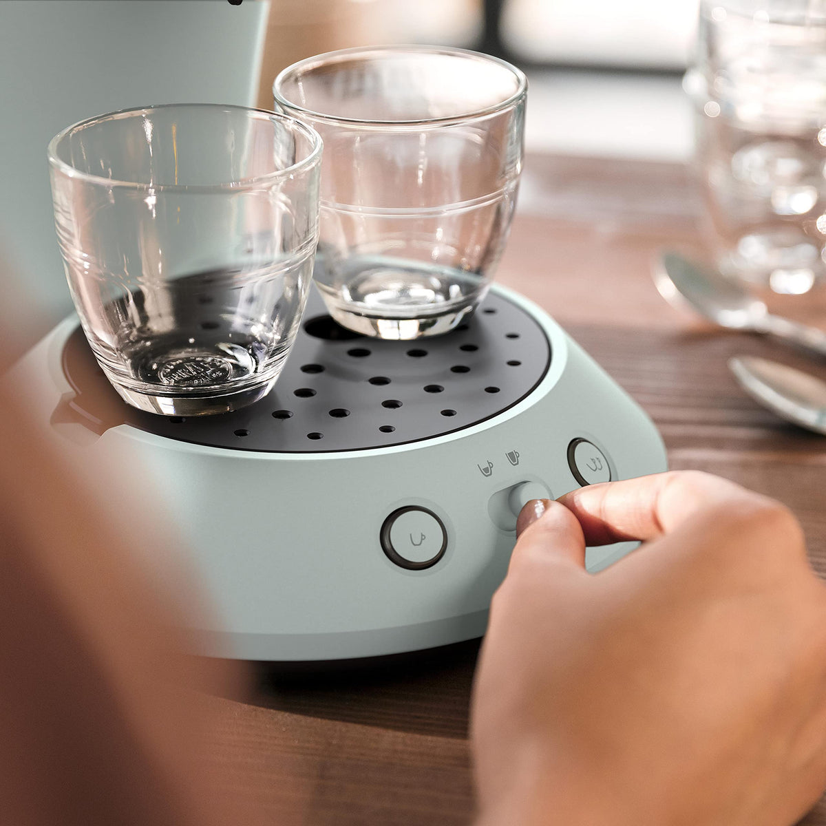 Machine à café à dosettes Arximo Menthe Pâle – vue 4